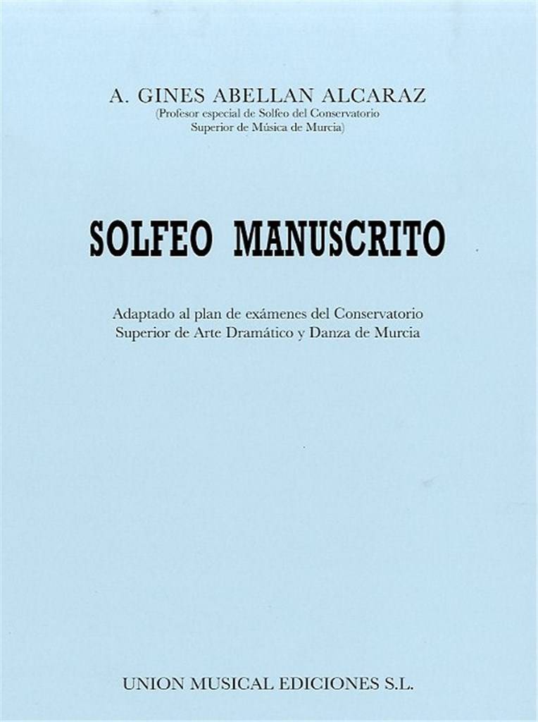 Solfeo Manuscrito